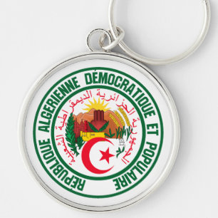 Chaveiro Argélia Round Emblem