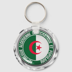 Chaveiro Argélia Round Emblem