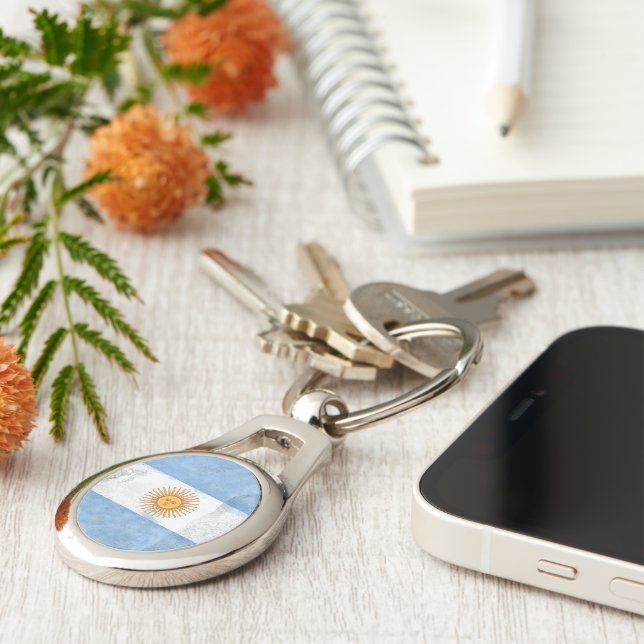 Chaveiro Argentina (Lateral)