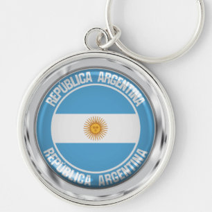 Chaveiro Argentina Round Emblem