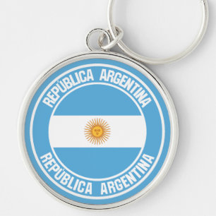 Chaveiro Argentina Round Emblem