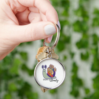 Chaveiro Argola de Chave Redonda com Caracol-Presente para 