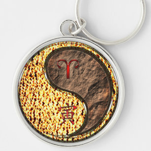 Chaveiro Aries & Earth Tiger