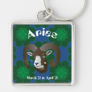 Chaveiro Aries March 21 to abril 20 Keychains