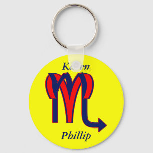 Chaveiro Aries & Scorpio