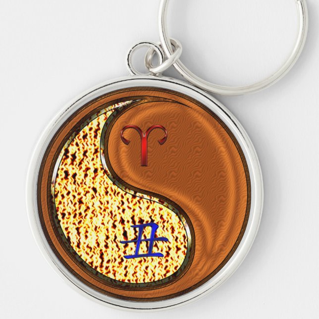 Chaveiro Aries & Wood Ox (Frente)