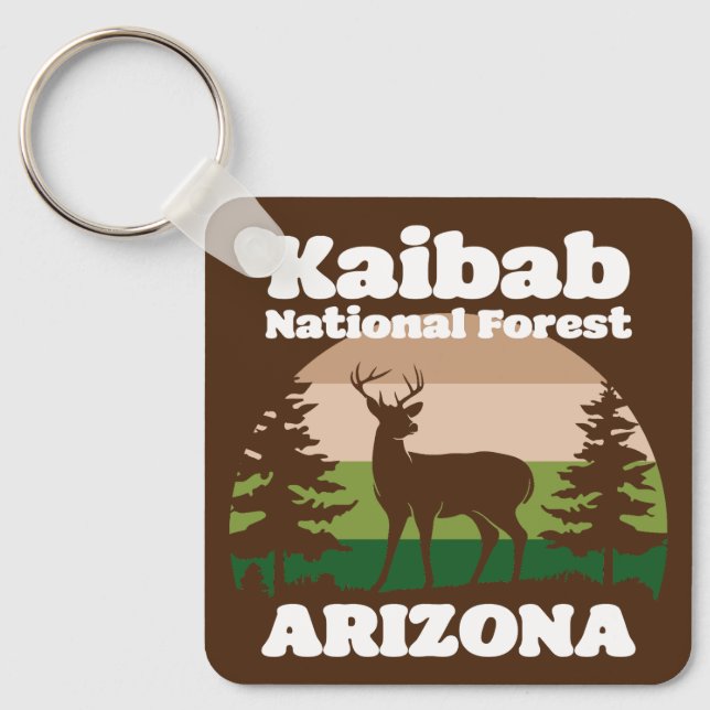 Chaveiro Arizona Nacional da Floresta do Kaibab (Frente)