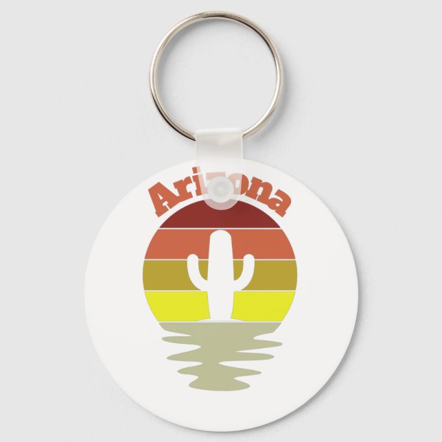 Chaveiro Arizona retrô (Frente)
