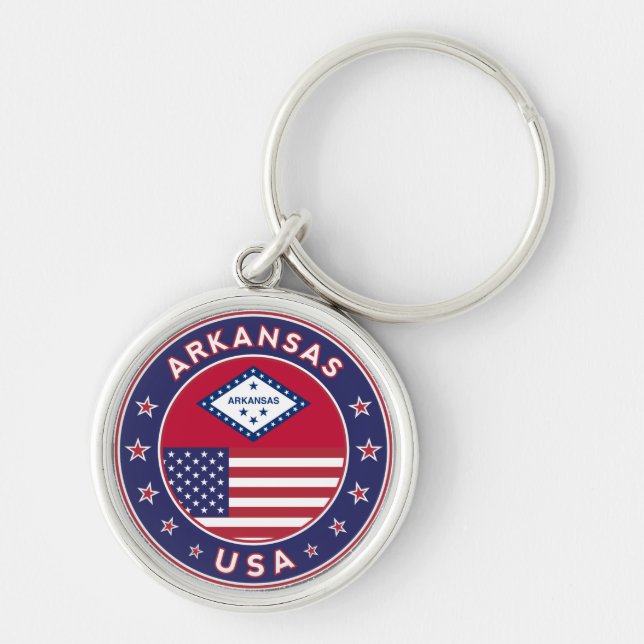Chaveiro Arkansas, Estados Unidos (Frente)
