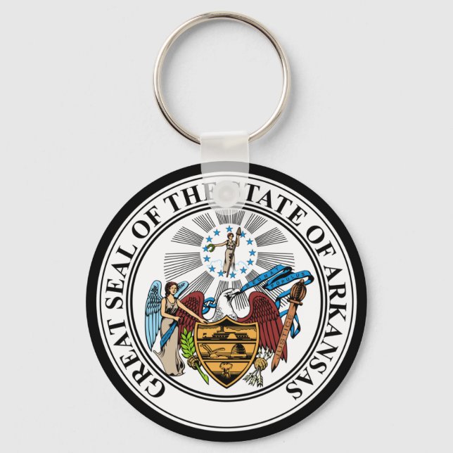 CHAVEIRO ARKANSAS STATE SEAL (Frente)