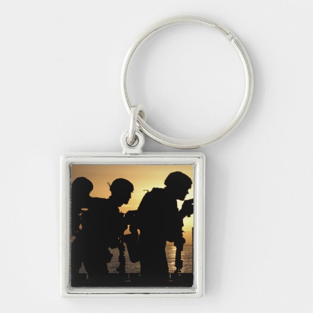 Chaveiro Armadores de fuzileiros navais disparam 9mm (Frente)