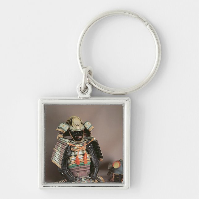 Chaveiro Armadura do samurai, período de Muromachi c.1384 (Frente)