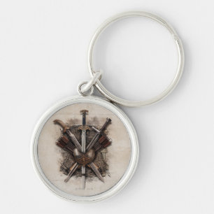 Chaveiro Armamento De Homens