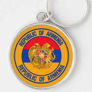 Chaveiro Armênia Round Emblem