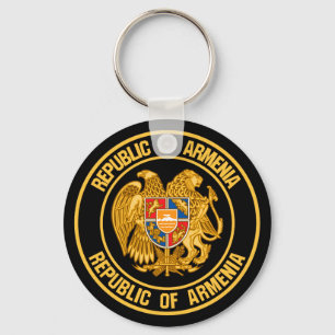 Chaveiro Armênia Round Emblem