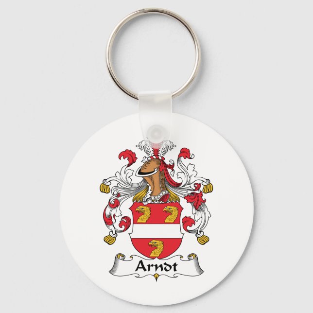 Chaveiro Arndt Family Crest (Frente)