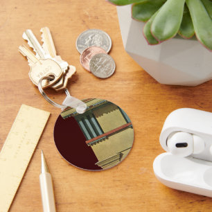 Chaveiro Arquitetura clássica do vintage, Entablature do