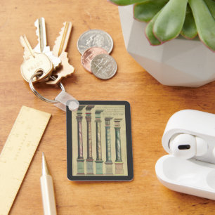 Chaveiro Arquitetura Vintage, os 5 pedidos arquitetônicos