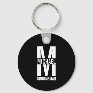 Chaveiro Arranjos Personalizados Modernos para Padrinhos de