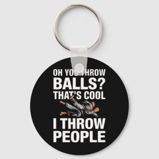 Chaveiro Arremesso Pessoas Artes Marciais Karatê Yudo Engra