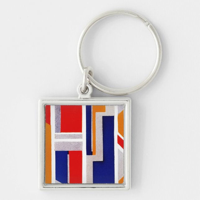 Chaveiro Art Deco Design nº 12 @ Emporio Moffa (Frente)