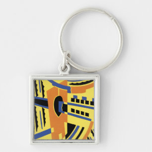 Chaveiro Art Deco Design nº 5 @ Emporio Moffa