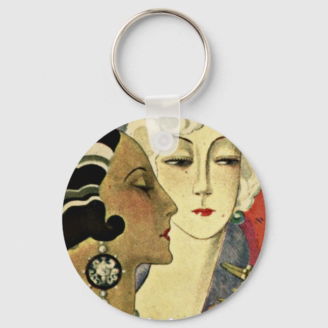 Chaveiro Art Deco Ladies (Frente)