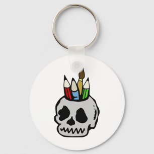 Chaveiro Art Skull