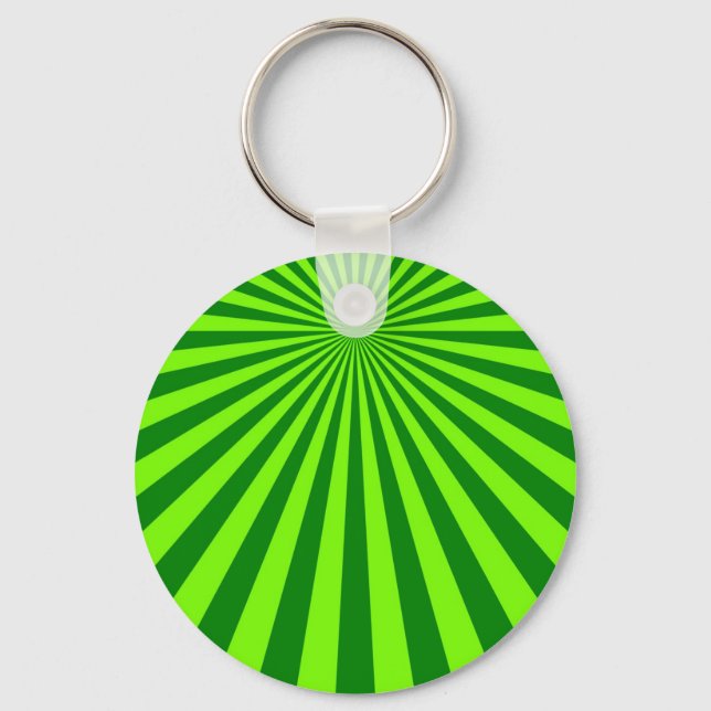 Chaveiro Arte Abstrato verde e Limão esfolada (Frente)