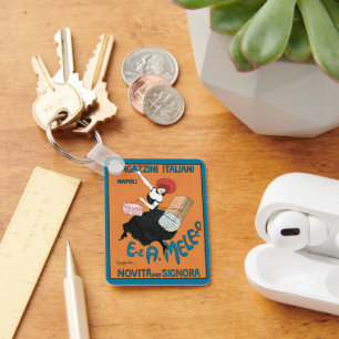 Chaveiro Arte Antiga Arte Nova Magazzini Italiani por Capie