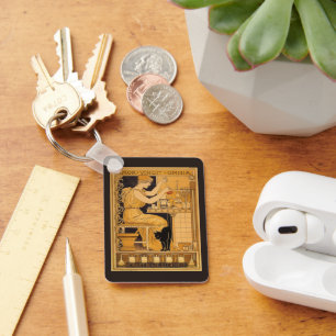 Chaveiro Arte Antiga Modernista, O Amor Conquista Tudo Cien