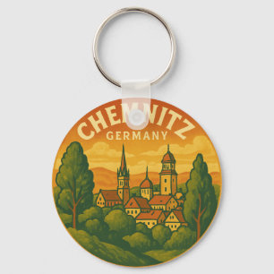 Chaveiro Arte Cénica de Chemnitz Alemanha