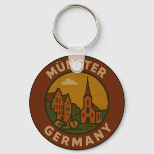 Chaveiro Arte da Cidade de Münster Alemanha