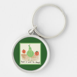 Chaveiro Arte da Criança, Verde