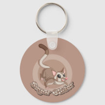 Arte de desenho animado quente de Sugar Glider