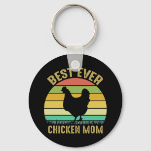 Chaveiro Arte de Frango Melhor de Todos os Tempos Mãe do Fr