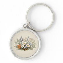 Arte de Impressão de Buquê de Flores Silvestres An