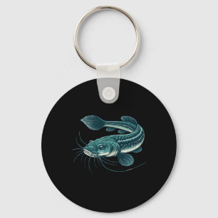 Chaveiro Arte de Pesca Antiga Bagre Andador 