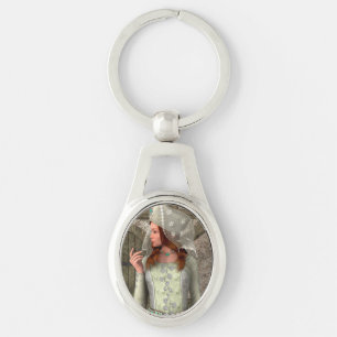Chaveiro Arte de Princesa Medieval Vintage Renascença