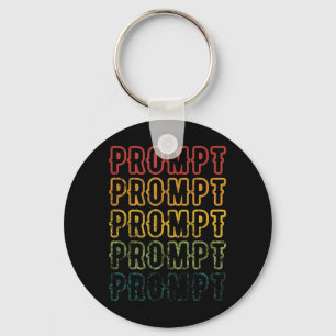 Chaveiro Arte de Prompt Fading Vintage Terapeuta ABA
