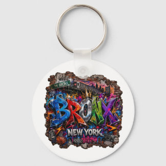 Chaveiro Arte de Rua Graffiti Urbano do Bronx Nova York