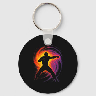 Chaveiro Arte de Taekwondo - Chute de Artes Marciais Corean