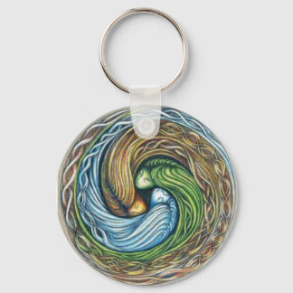 Chaveiro Arte de Três Deusas por P. Dempsey