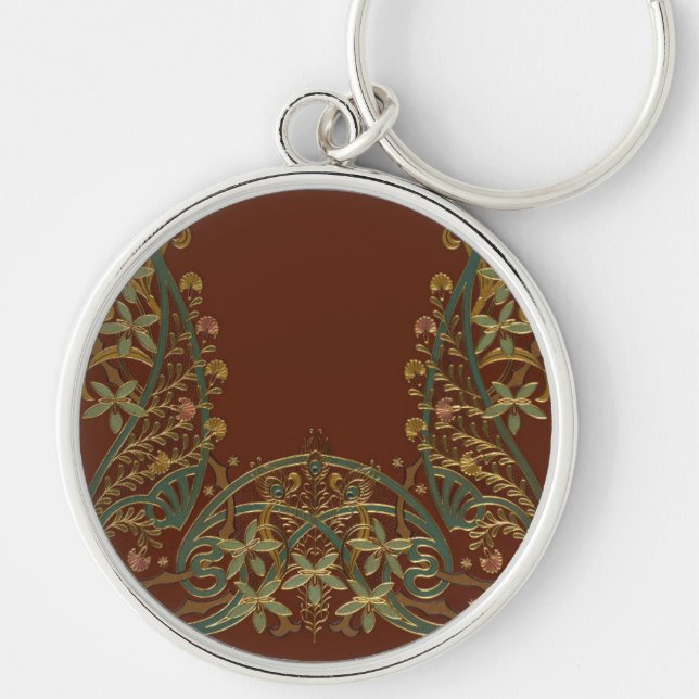 Chaveiro arte deco (Frente)