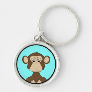 Chaveiro Arte do Bored Ape BAYC