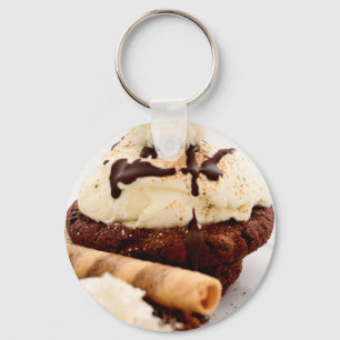 Chaveiro Arte do chocolate do chá do partido da sobremesa