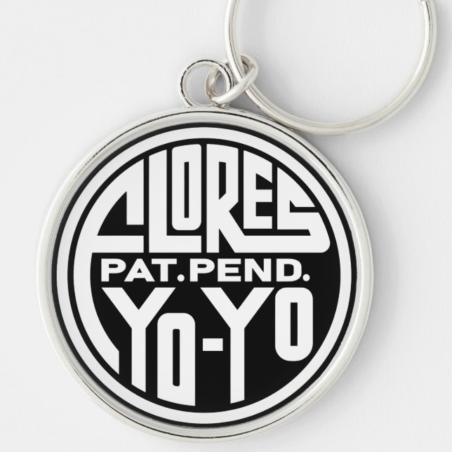 Chaveiro Arte do Logotipo do Yo-Yo (Frente)