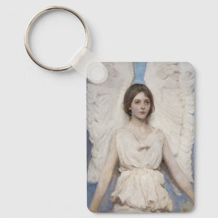 Chaveiro Arte Fina Vitoriana Vintage Anjo Abbott Thayer