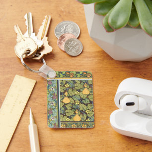 Chaveiro Arte Floral Antiga Vegetais, Abóboras Nouveau