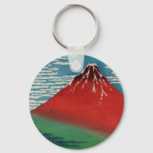 Chaveiro Arte Japonês Vintage Vento Bom Manhã Limpa